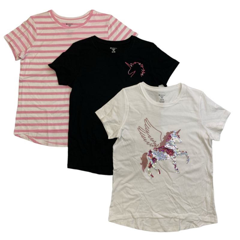 Photo 1 of Member's Mark 3-Pack Girls My Favorite Active Tees Size 14/16
