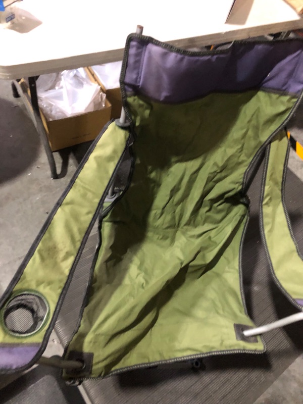 Photo 8 of (USED)AND FOR PARTS ONLY ONIVA - a Picnic Time brand - PTZ Camp Chair - Beach Chair with Carrying Bag Green