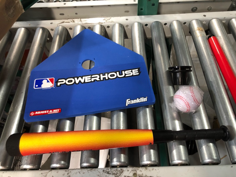 Photo 1 of *MISSING PIECES*
Franklin Sports MLB Adjust-A-Hit T-Ball Set Blue/Red, 5 - 18 years