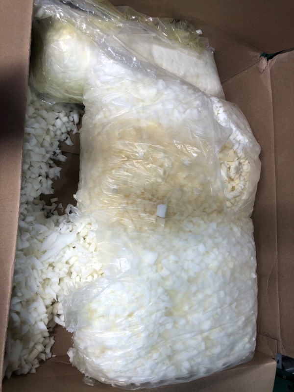 Photo 2 of  White Shredded Memory Foam Filling for Bean Bag Filler Foam