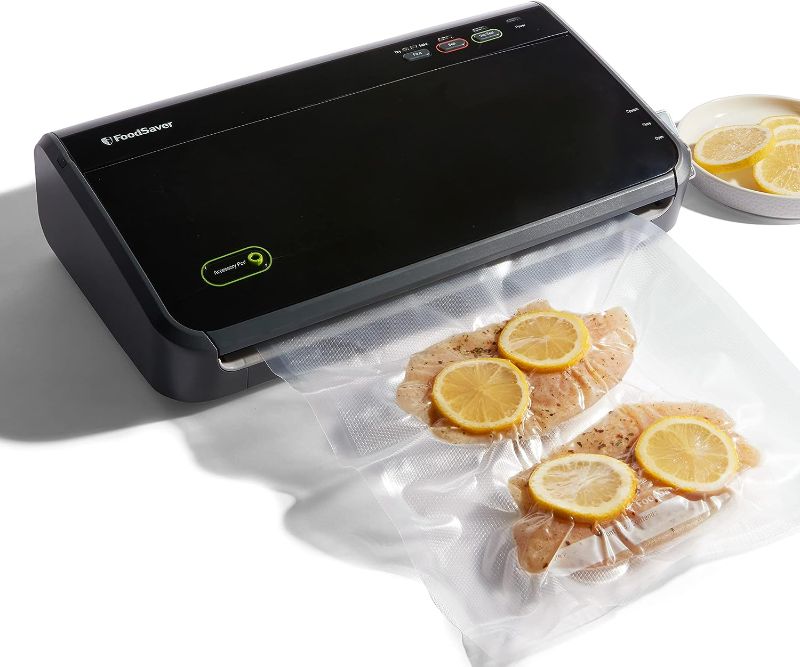 Photo 1 of *UNTESTED*FoodSaver Vacuum Sealer Machine with Automatic Bag Detection, Black
