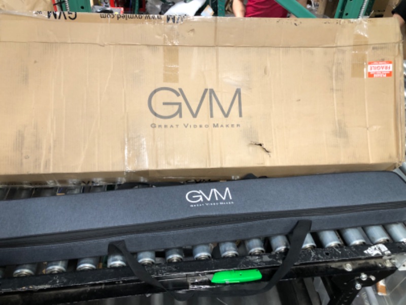 Photo 2 of *UNTESTED* GVM BD45R LED Video Light, 45W Handheld Wand Light, 48" Full Color LED Tube Light, 2700-10000K Stick Light with APP/DMX Control for Photography, Studio, 12 Scene Effects, MESH Networking (48inch)