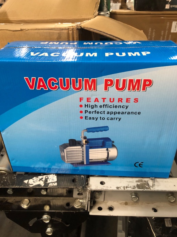 Photo 6 of Bestauto 3 Gallon Vacuum Chamber Kit Stainless Steel Degassing Chamber 12L Vacuum Degassing Chamber Kit with 3.6 CFM 1 Stage Vacuum Pump HVAC 3.6 CFM Vacuum Pump + 3 Gal Vacuum Chamber