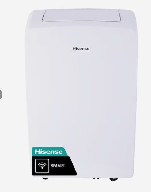 Photo 1 of [READ NOTES]
Hisense 8000-BTU DOE (115-Volt) White Vented Wi-Fi enabled Portable Air Conditioner