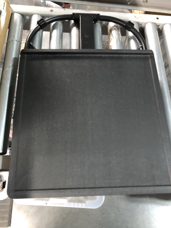 Photo 3 of [FOR PARTS, READ NOTES]
Funny Sunny TV Tray Table- Black 2 pack 16.93"D x 16.93"W x 30.12"H NONREFUNDABLE