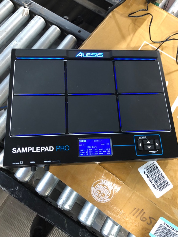 Photo 3 of ***DAMAGED - VOLUME KNOB MISSING***
Alesis SamplePad Pro - Percussion and Sample-Triggering Instrument 