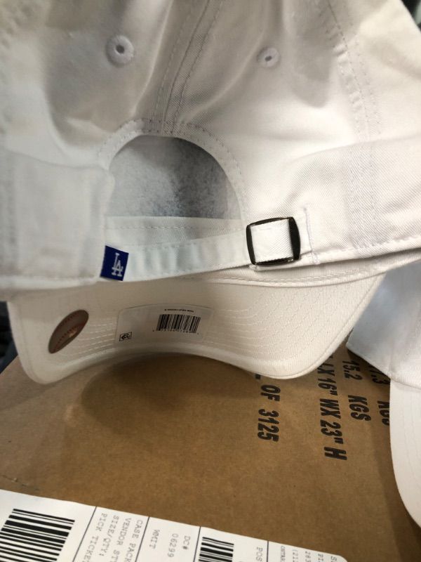 Photo 1 of 2 '47 Los Angeles Dodgers White Clean Up Dad Hat Adjustable Slouch Cap