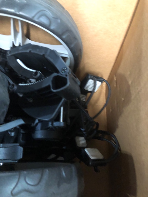 Photo 1 of **PARTS ONLY, DAMAGED, MISSING PARTS** Caddytek CaddyLite Compact Semi-Auto Folding and Unfolding Golf Push Cart, Black