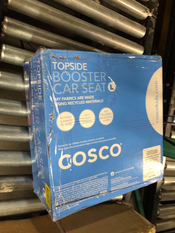 Photo 4 of Cosco Topside Backless Booster Car Seat, Lightweight 40-100 lbs, Rainbow