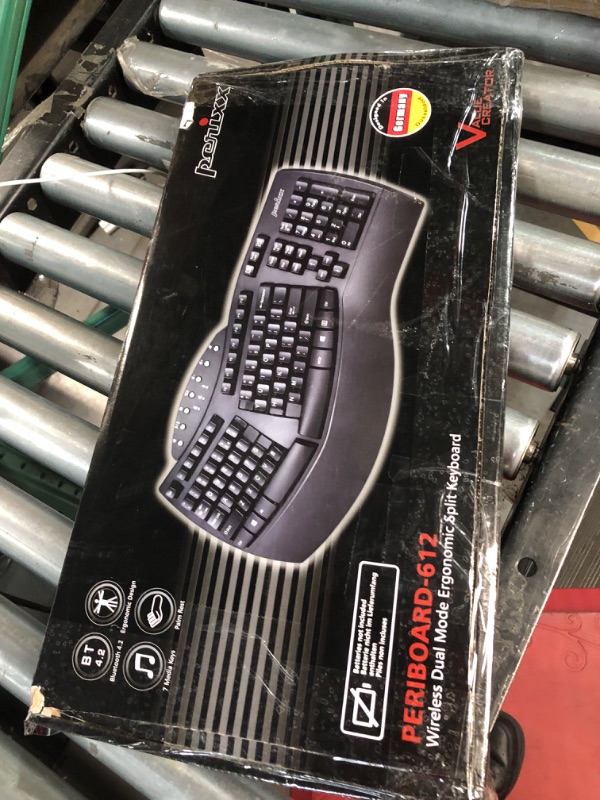 Photo 6 of Wireless Ergonomic Keyboard with Gel Wrist Rest Bundle