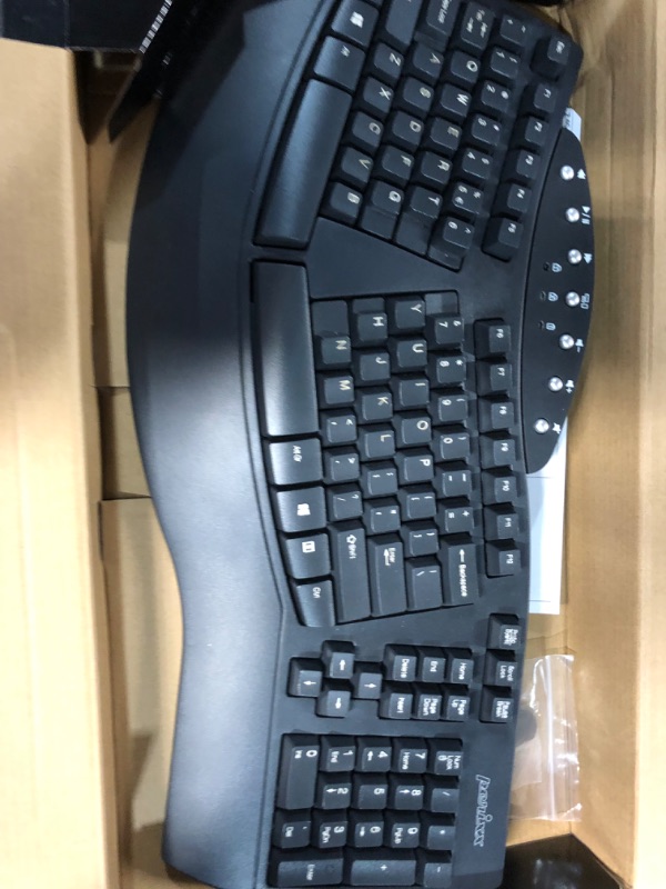 Photo 2 of Perixx Periboard-612 Wireless Ergonomic Split Keyboard with Dual Mode 2.4G 