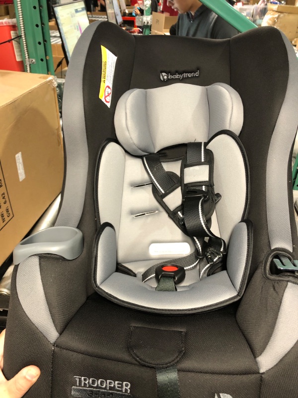 Photo 4 of Baby Trend Trooper 3-in-1 Convertible Car Seat, Dash Black