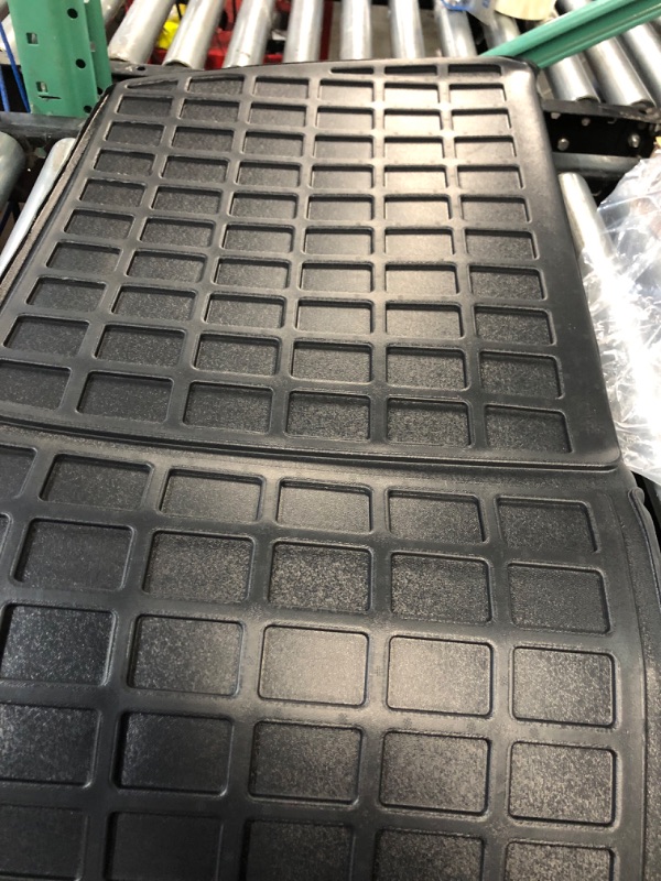 Photo 3 of Spurtar for Tesla Model Y Trunk Mat 2020-2023, 3D Rear Car Trunk Mat for Tesla Model Black