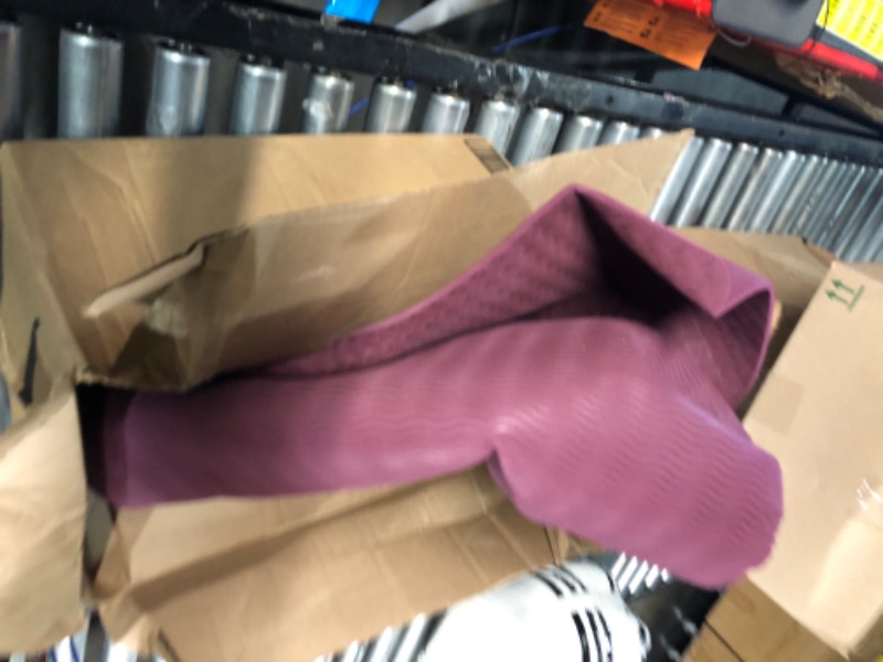 Photo 2 of *USED* Rafael Gaisin Purple Yoga Mat All Purpose 1/4-Inch Extra Thick High Density Anti-Tear Exercise Yoga Mat with Carrying Strap