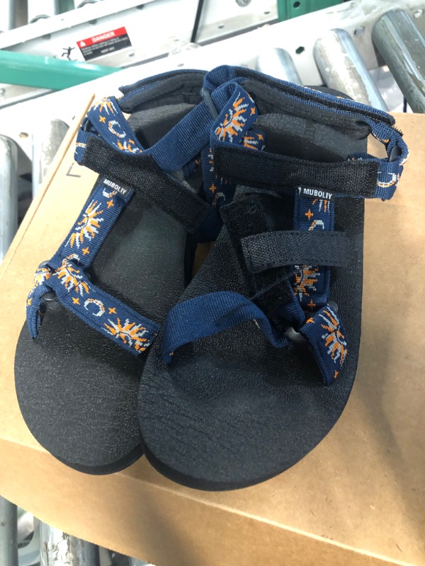 Photo 3 of * used item * see images for damage *
Muboliy Women's Sandals Casual Summer Water 9 Sun/Moon Blue