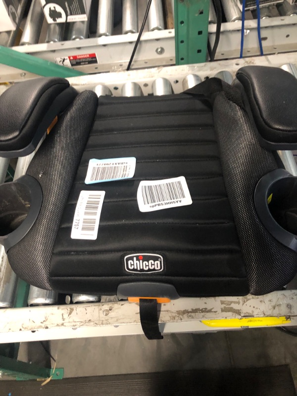 Photo 1 of Chicco GoFit Plus Backless Booster Car Seat, 40-110 lbs. | Iron/Black