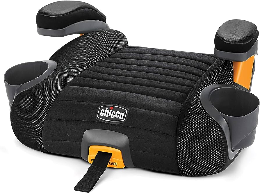 Photo 1 of Chicco GoFit Plus Backless Booster Car Seat, 40-110 lbs. | Iron/Black