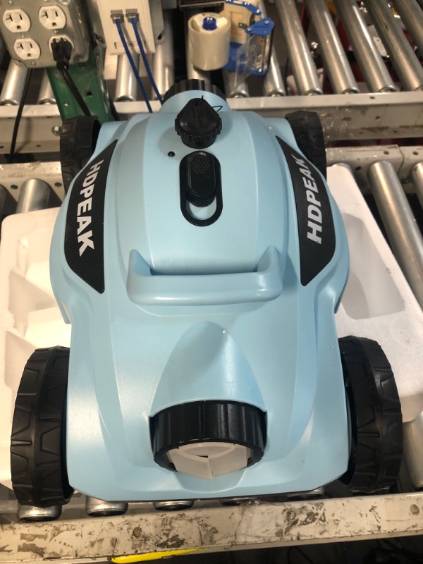 Photo 4 of (PARTS ONLY)Cordless Robotic Pool Cleaner, HDPEAK Pool Automatic Cordless Vacuum 
