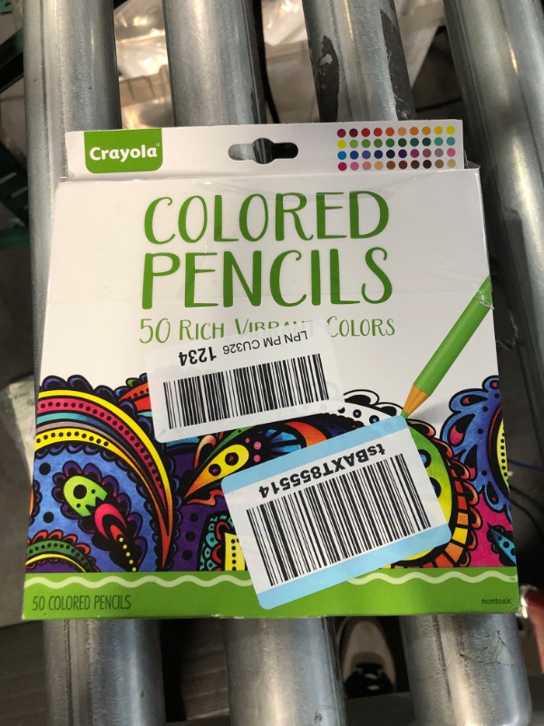 Photo 2 of Crayola Colored Pencils For Adults (50 Count)