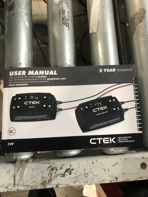 Photo 5 of CTEK D250SE, 20A, 12V Battery Charger For Starter And Service Batteries