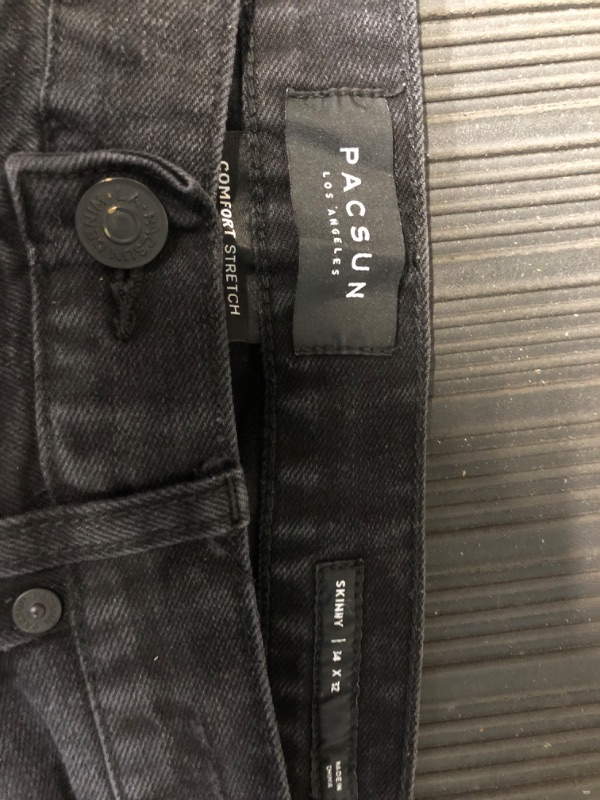 Photo 3 of PHOTO FOR REFERENCE**  PacSun Skinny Black Comfort Stretch Jeans Size 34 x 32 
