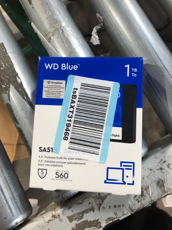 Photo 3 of Western Digital 1TB WD Blue SA510 SATA Internal Solid State Drive SSD 