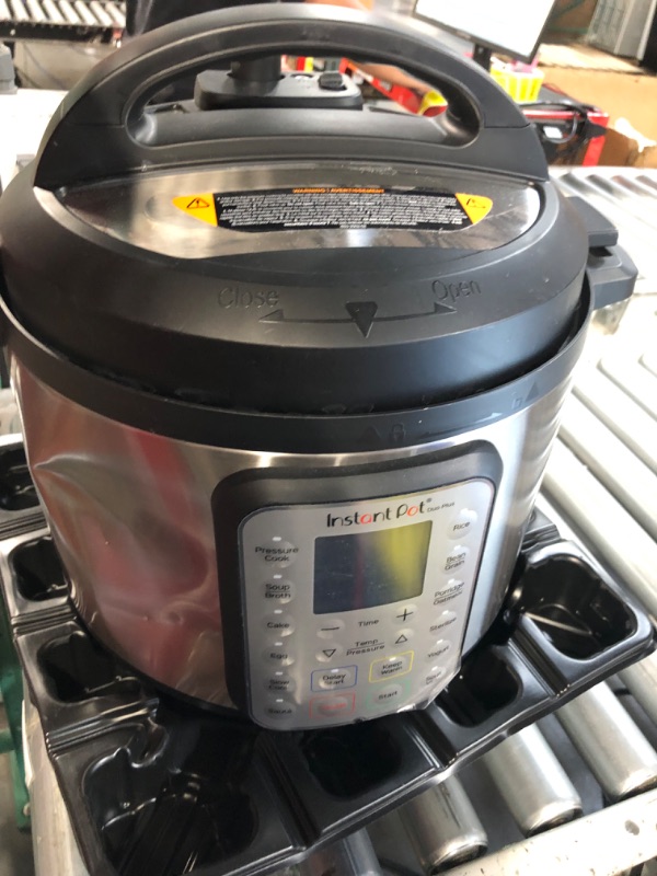 Photo 3 of ***HUGE DENT IN SIDE - SEE PICTURES***
Instant Pot Duo Plus 9-in-1 Electric Pressure Cooker, 8 Quart
