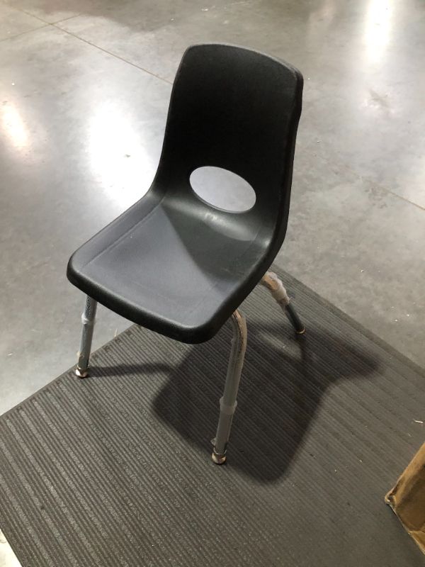 Photo 5 of ***SCUFFED AND SCRAPED***
Factory Direct Partners 10368-BK 16" School Stack Chair, (6-Pack) Black