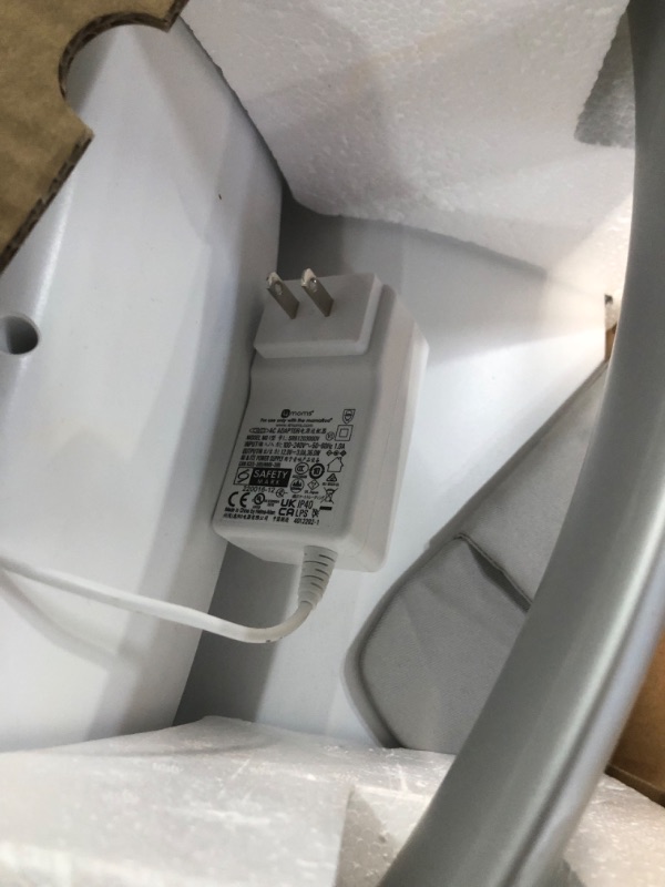 Photo 3 of 4moms MamaRoo Multi-Motion Baby Swing, Bluetooth Baby Swing with 5 Unique Motions, Grey