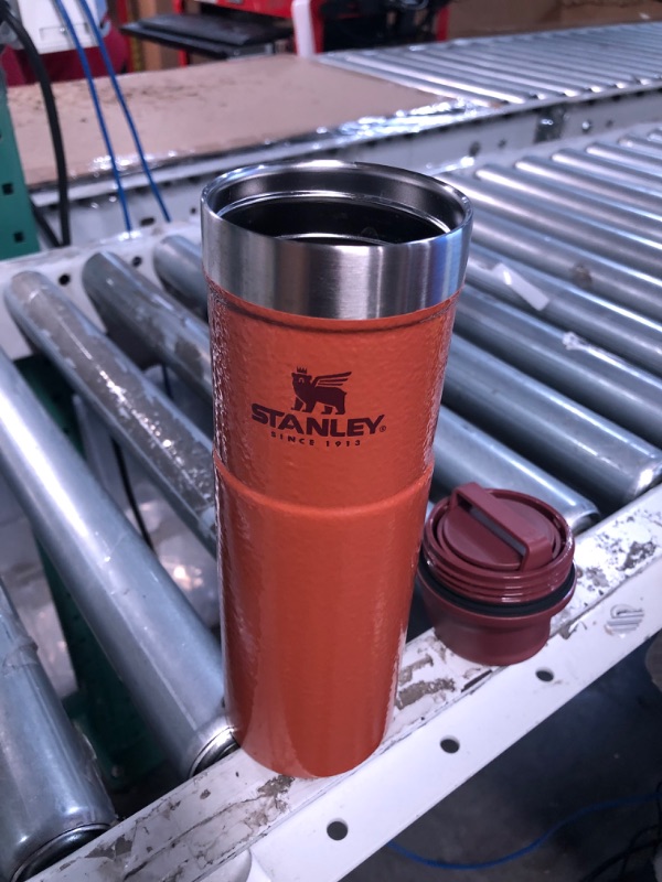 Photo 3 of Stanley Classic Trigger Action Travel Mug (Hammerstone Clay 20oz)