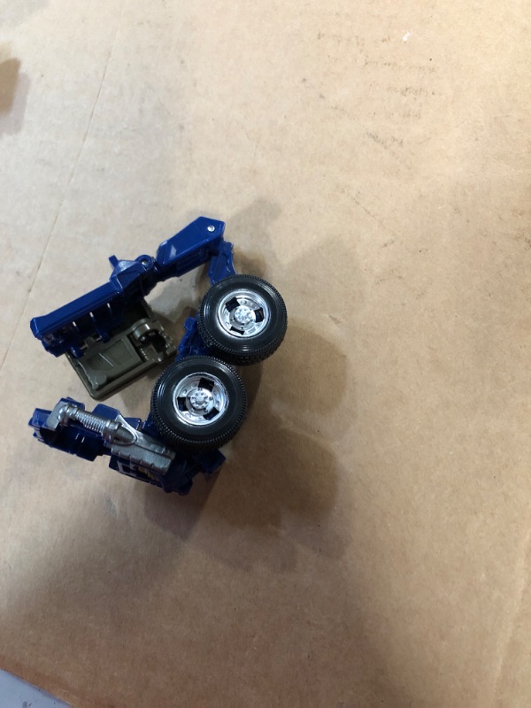 Photo 3 of **LEG BROKEN** QCCX Car Robot Toys, Deformation Robot Toy, Optimus Action Figure, Deformed Car Robot with Weapon for Kids Boys Girls