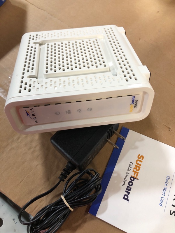 Photo 4 of ARRIS® SURFboard® SB6183 Cable Modem, White DOCSIS 3.0 Modem Only