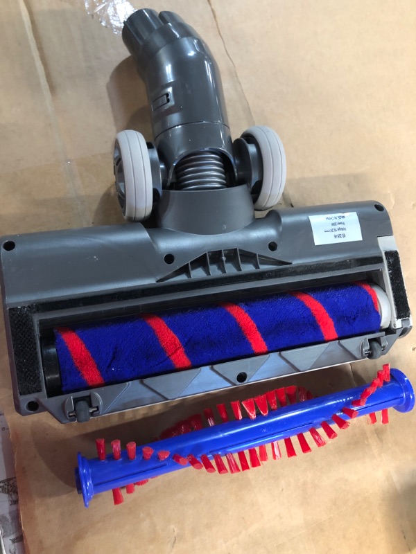 Photo 4 of **FOR V6 DYSON** Defurry Vacuum Cleaner Brush with Headlights - Upgraded Motorized Replacement Nozzle with Soft Roller and PP Bristles Brushroll.