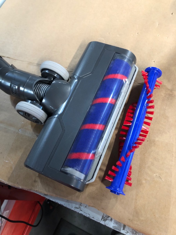Photo 3 of **FOR V6 DYSON** Defurry Vacuum Cleaner Brush with Headlights - Upgraded Motorized Replacement Nozzle with Soft Roller and PP Bristles Brushroll.