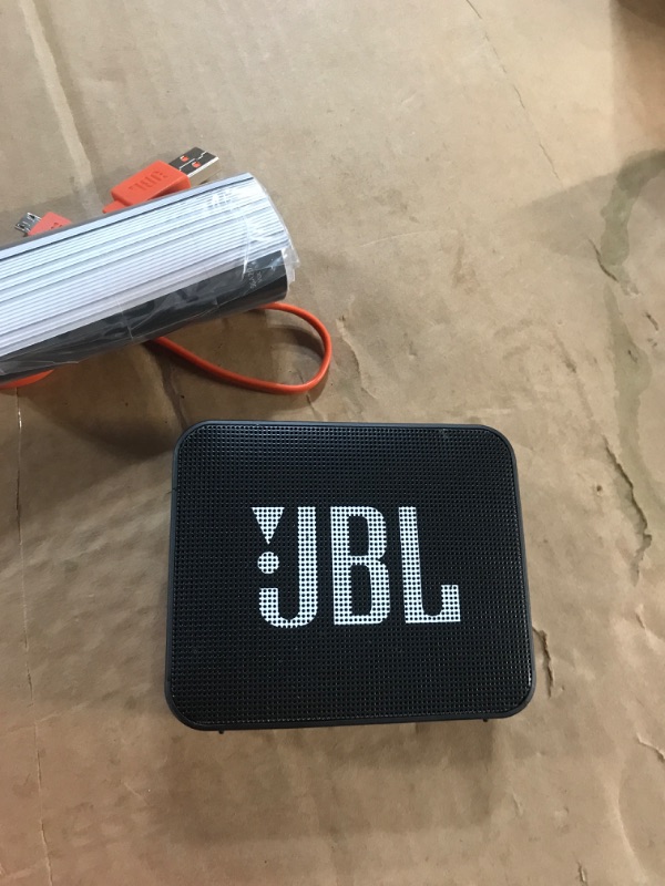 Photo 3 of JBL GO2 - Waterproof Ultra-Portable Bluetooth Speaker - Black