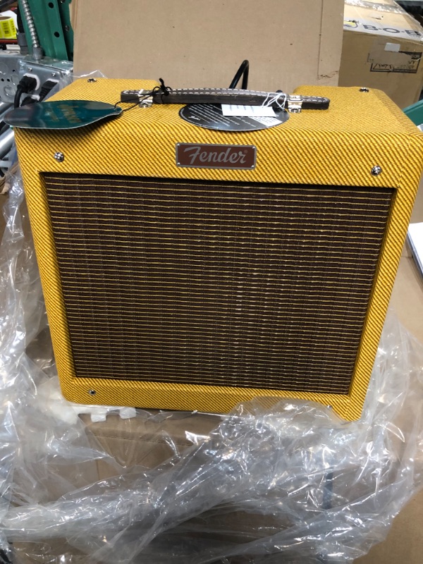 Photo 6 of **AMP ONLY** TESTED POWERS ON Fender Pro Junior IV Guitar Amplifier, Lacquered Tweed Pro Junior IV Tweed Amp Only