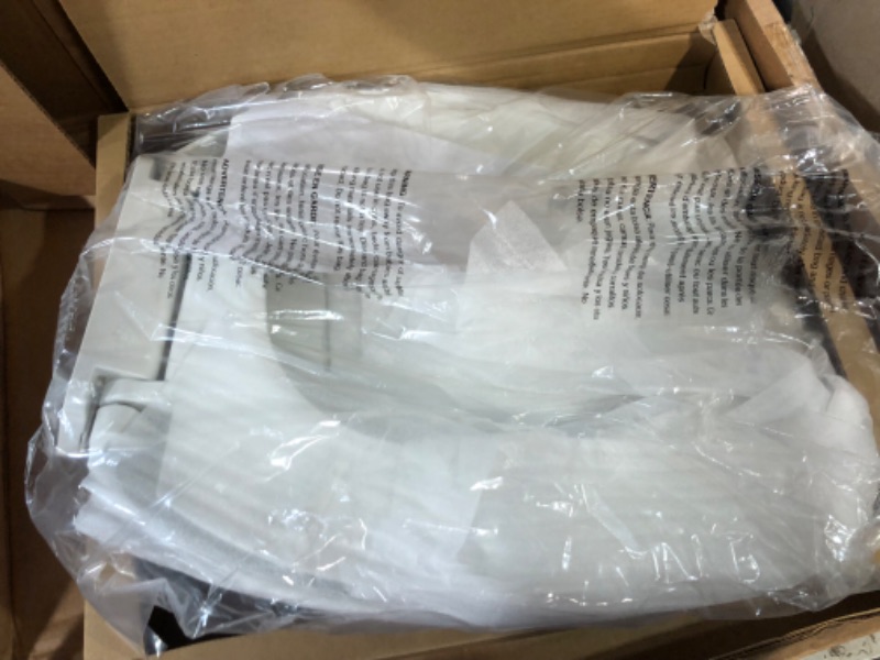Photo 1 of **OPEN BOX LIKE NEWJones Stephens (C1606OS00) Slow Close Premium Plastic Open Front Toilet Seat, Round, White