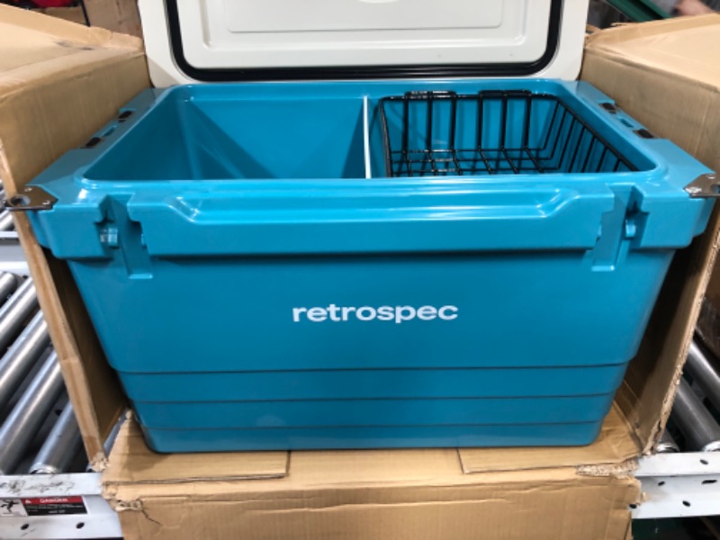 Photo 1 of **LIKE NEW**  Retrospec Palisade Rotomolded Coole 65qt Coastal Blue