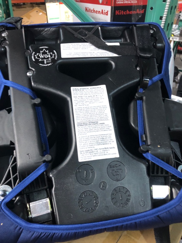 Photo 1 of Diono Solana 2 XL 2022, Dual Latch Connectors, Lightweight Backless Belt-Positioning Booster Car Seat, 8 Years 1 Booster Seat, Blue NEW! LATCH Connect Single Blue