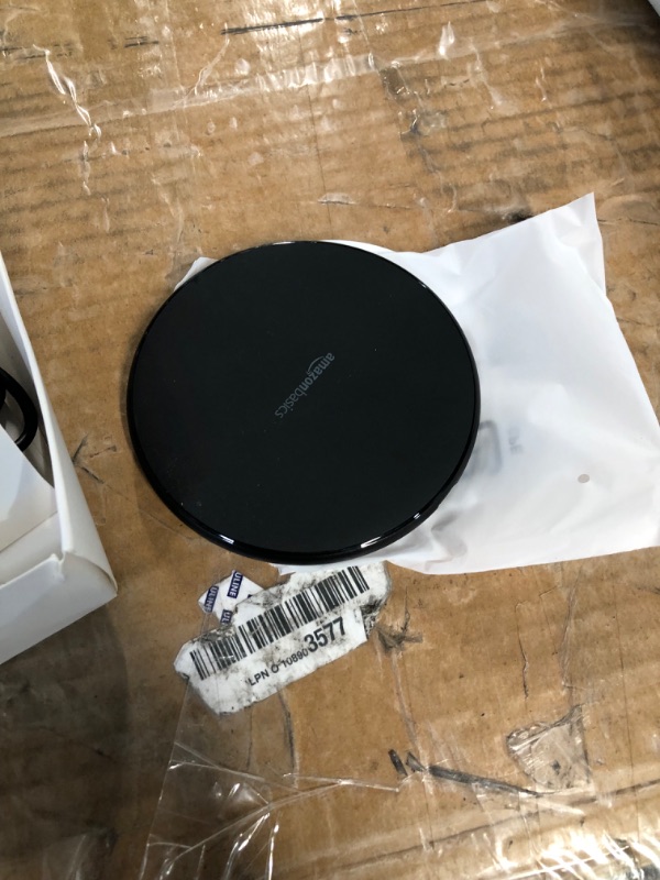 Photo 3 of Amazon Basics 15W Qi Certified Wireless Charging Pad