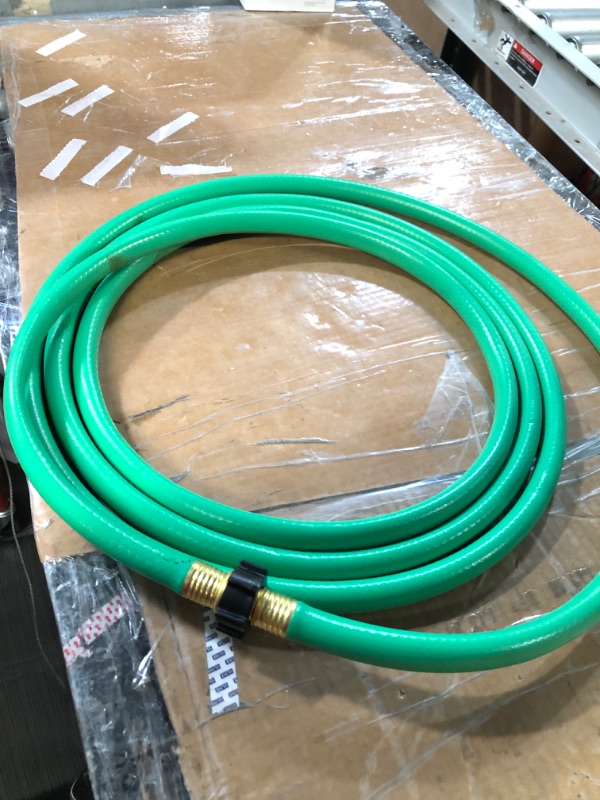 Photo 3 of  5/8-in x 15-ft Light-Duty Vinyl Green Utility Hose