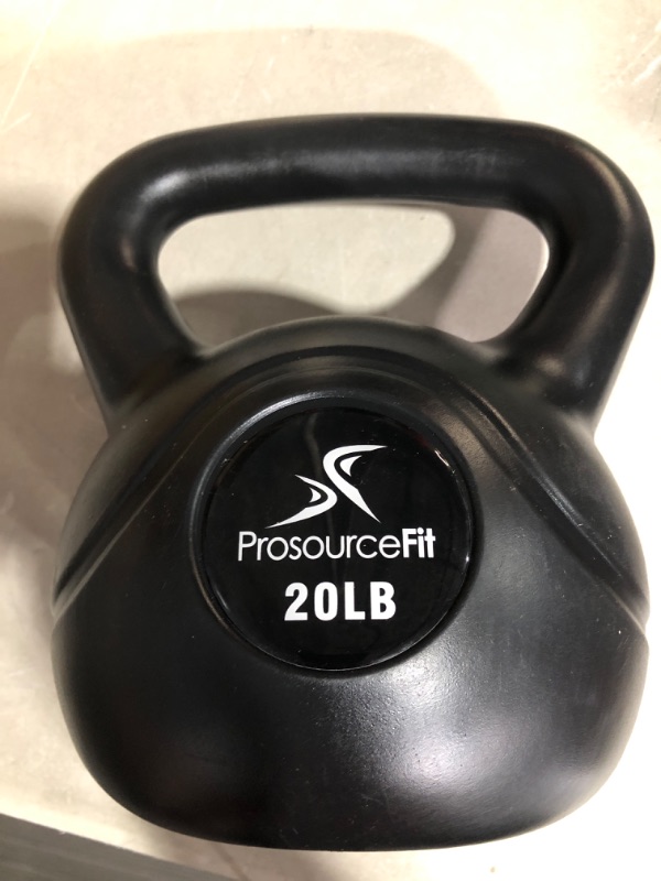 Photo 3 of * used * great conditions *
ProSource Vinyl Plastic Kettlebell  20lb