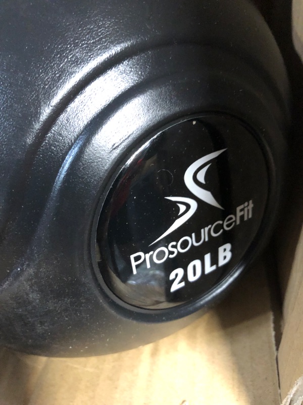 Photo 4 of * used * great conditions *
ProSource Vinyl Plastic Kettlebell  20lb