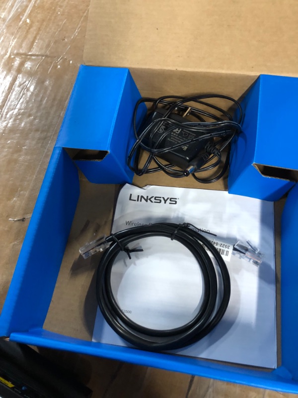 Photo 4 of LINKSYS N600 Wireless Router, 5 Ports, Dual-Band 2.4 