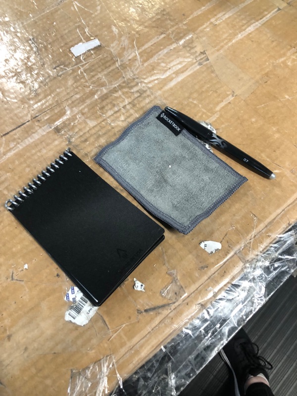 Photo 1 of Rocketbook Smart Mini Spiral Notebook, (3.5" x 5.5") Deep Space Gray