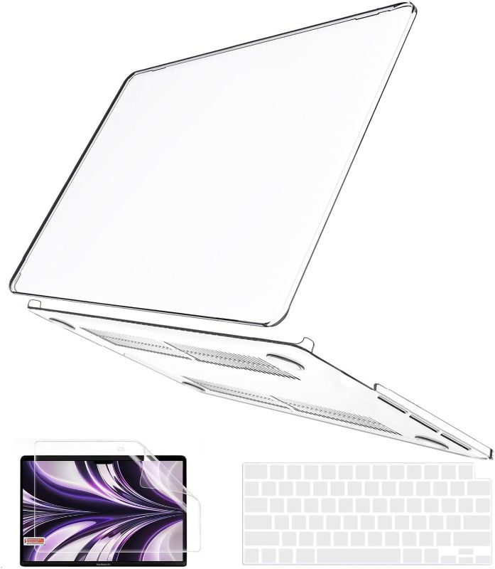 Photo 1 of *STOCK PHOTO FOR REFERENCE* Case Compatible with MacBook Pro 13 inch CLEAR W/ Keyboard cover