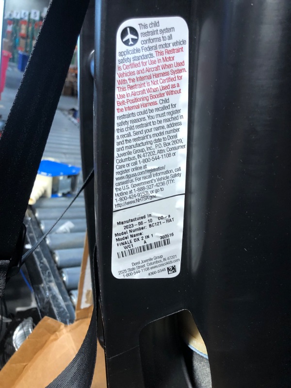 Photo 2 of *MINOR DAMAGE SEE NOTES*
Cosco Finale DX 2-in-1 Booster Car Seat, Forward Facing 