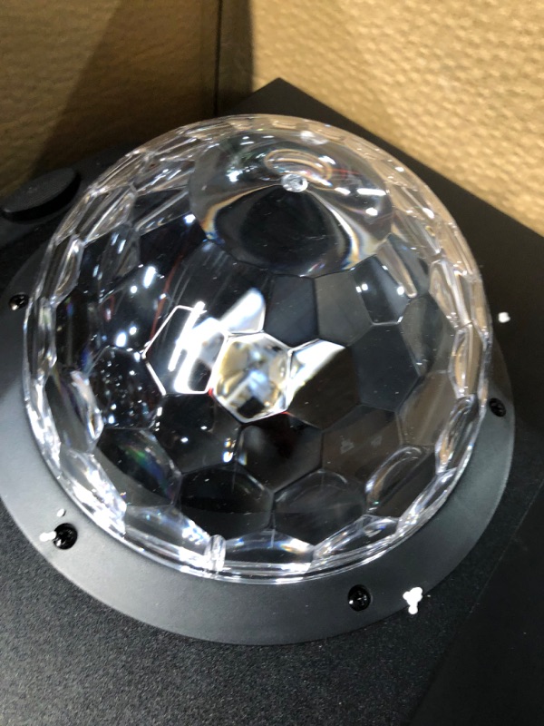 Photo 5 of Karaoke Machine  10'' Subwoofer, Disco Ball LED Light