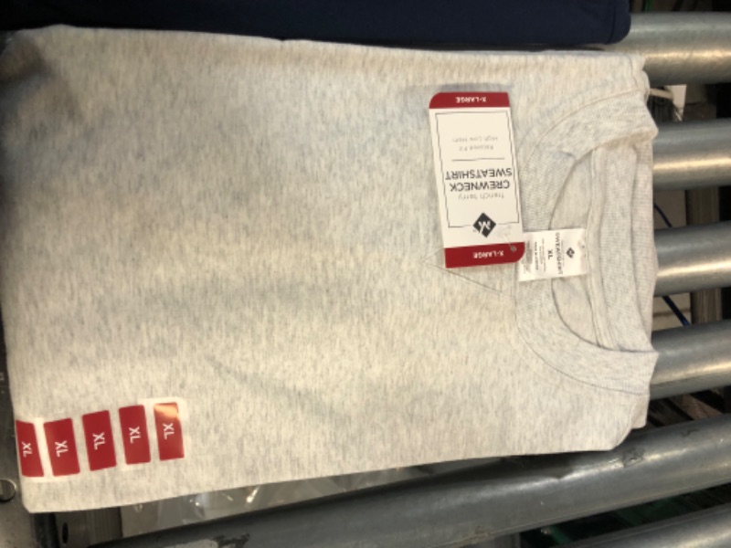Photo 1 of *USED* French Terry Fleece Crewneck Sweatshirt XL NAVY AND GREY 2 PK