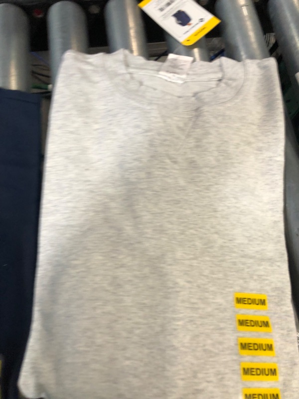 Photo 1 of French Terry Fleece Crewneck Sweatshirt MEDIUM NAVY AND GREY 2 PK
